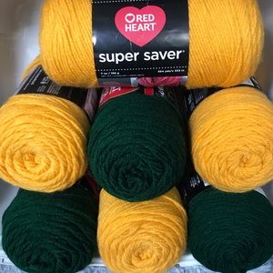 Bundle for Kathleen saffron blue and green